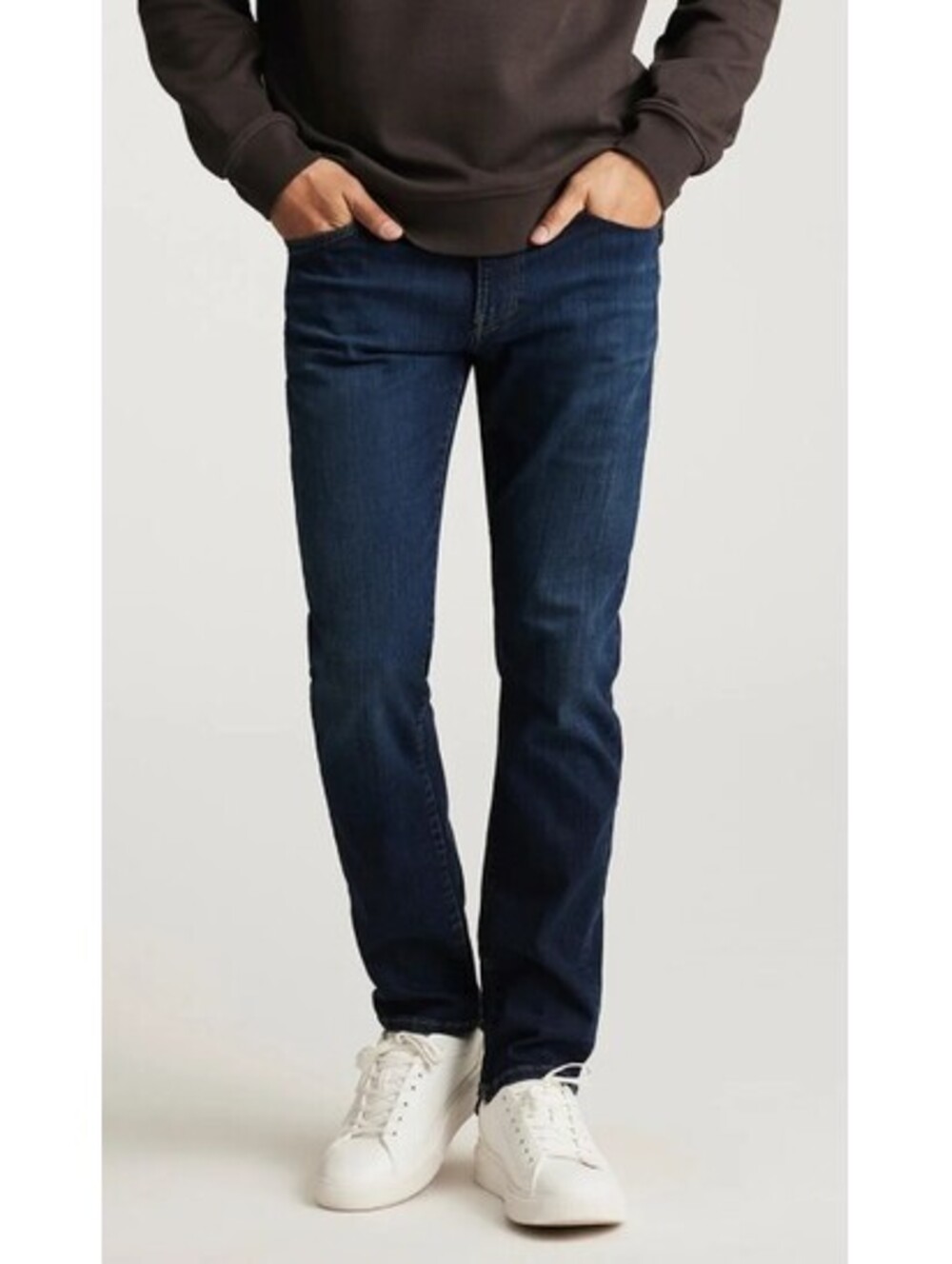 Mavi Jake Men's 34x36 Slim Leg Dark Blue Denim Jeans